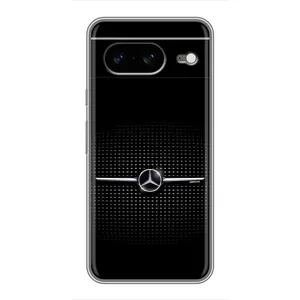 Силиконовый бампер с картинкой машины на Google Pixel 8 (Mercedes)