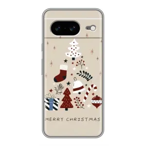Чехол Санта Клаус для Google Pixel 8 (Merry Christmas)