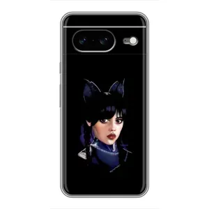 Чехлы с принтом Уэнсдей на Google Pixel 8 (Милая Уэнсдей)