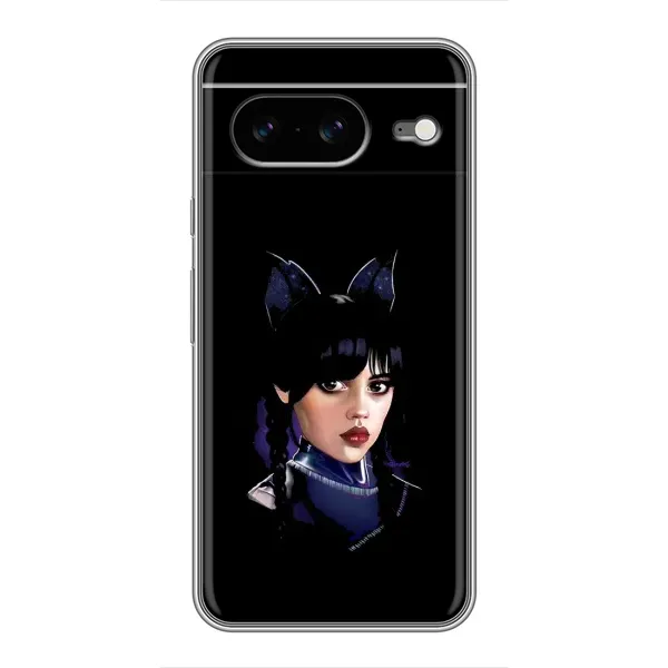 Чехол с рисунком «Милая Уэнсдей» для Google Pixel 8 Чехол с рисунком «Милая Уэнсдей» для Google Pixel 8