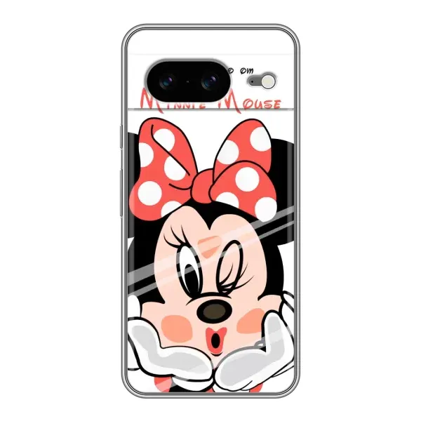 Чехол с рисунком «Minni Mouse» для Google Pixel 8 Чехол с рисунком «Minni Mouse» для Google Pixel 8