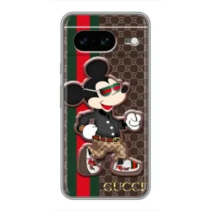 Чехлы Бренд GUCCI для Google Pixel 8 (Маус Гуччи)