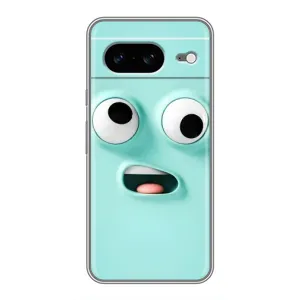 Чехол с рисунком «Забавное мятное лицо» для Google Pixel 8