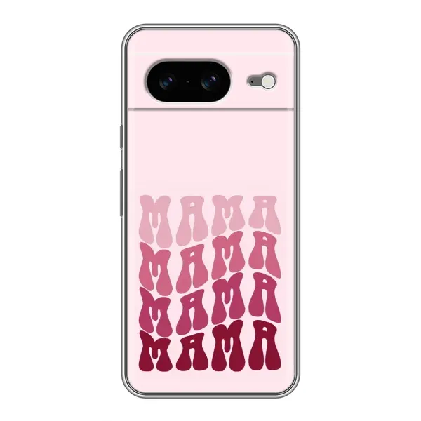 Чехол с рисунком «Надпись мама» для Google Pixel 8 Чехол с рисунком «Надпись мама» для Google Pixel 8