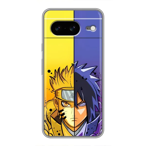 Чехол с рисунком «Naruto Vs Sasuke» для Google Pixel 8 Чехол с рисунком «Naruto Vs Sasuke» для Google Pixel 8