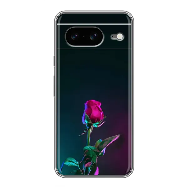 Чехол с рисунком «Ночная роза» для Google Pixel 8 Чехол с рисунком «Ночная роза» для Google Pixel 8