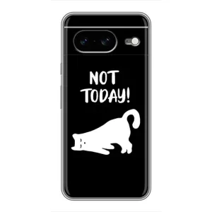 Бампер с изображением Котиков для Гугул Пиксель 8 (Not Today)