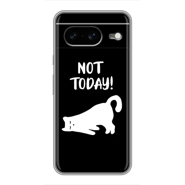 Чехол с рисунком «Not Today» для Google Pixel 8 Чехол с рисунком «Not Today» для Google Pixel 8