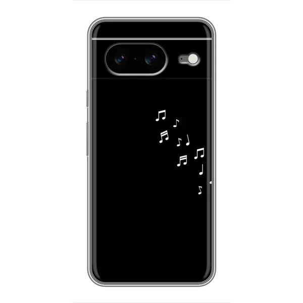 Чехол с рисунком «Ноты» для Google Pixel 8