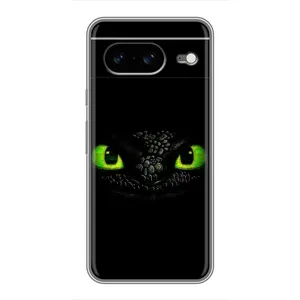 Чехол дракон Беззубик для Google Pixel 8 (Глаза Беззубика)