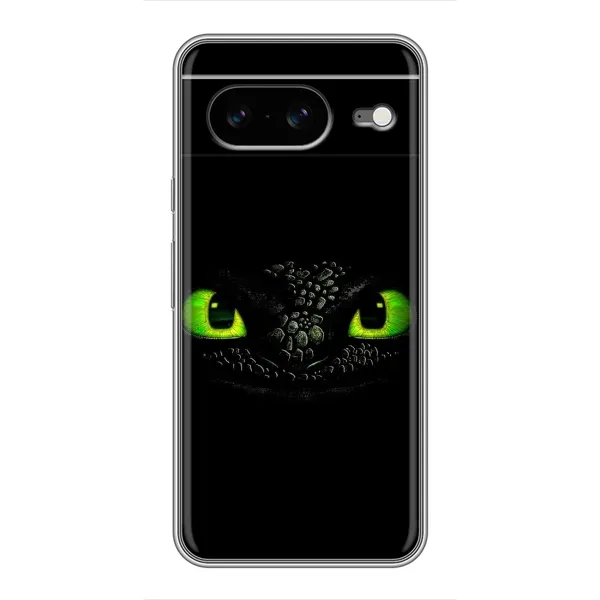 Чехол с рисунком «Глаза Беззубика» для Google Pixel 8 Чехол с рисунком «Глаза Беззубика» для Google Pixel 8