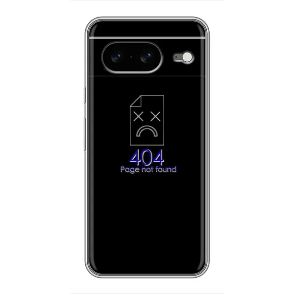 Чехол с рисунком «Ошибка 404» для Google Pixel 8