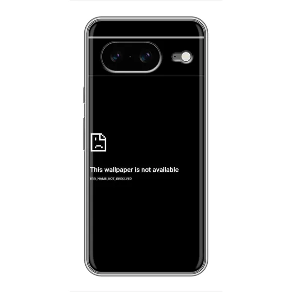 Чехол с рисунком «Ошибка» для Google Pixel 8
