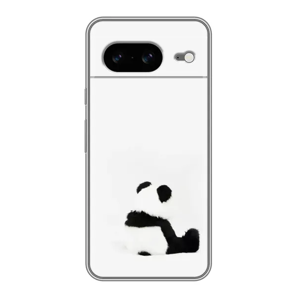 Чехол с рисунком «Панда обиделся» для Google Pixel 8