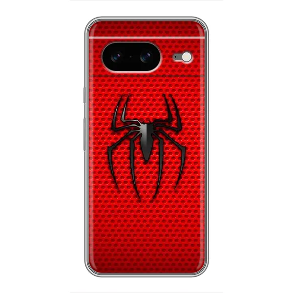 Чехол с рисунком «Паук марвел» для Google Pixel 8 Чехол с рисунком «Паук марвел» для Google Pixel 8
