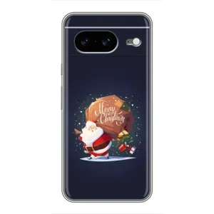 Чехол Санта Клаус для Google Pixel 8 (Подарки от Санты)