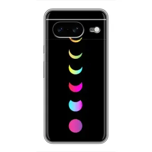 Чохол (ТПУ) з планетами на Google Pixel 8 (Повнолуння)