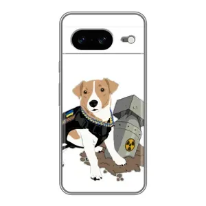 Чехол с принтом Собаки Патрон для Google Pixel 8 (Пёс Патрон с ракетой)