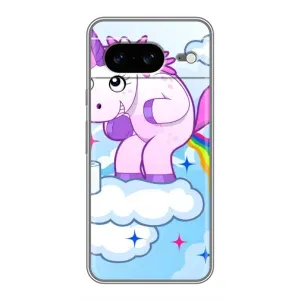Чохол Unicorn на Google Pixel 8 (Веселка Єдиноріга)