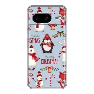 Чехол Санта Клаус для Google Pixel 8 (Рождественский)