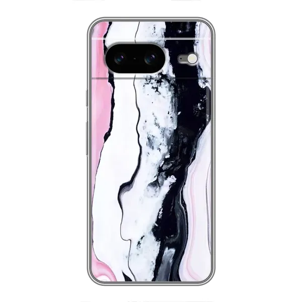 Чехол с рисунком «Розовый мрамор» для Google Pixel 8 Чехол с рисунком «Розовый мрамор» для Google Pixel 8