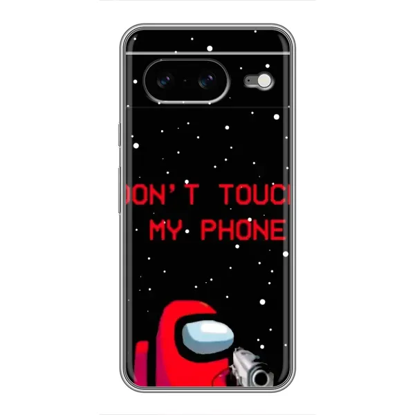 Чехол с рисунком «С пистолетом» для Google Pixel 8
