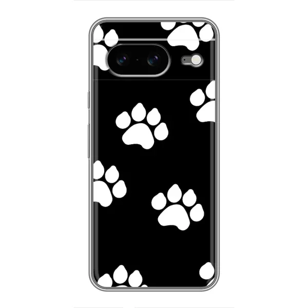 Чехол с рисунком «Следы собак» для Google Pixel 8 Чехол с рисунком «Следы собак» для Google Pixel 8