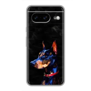Бампер для Google Pixel 8 с картинкой "Песики" (Собака Мопс)