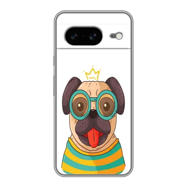 Чехол с рисунком «Собака Король» для Google Pixel 8 Чехол с рисунком «Собака Король» для Google Pixel 8