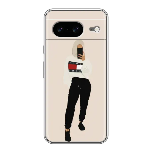 Чехол с рисунком «Стильная» для Google Pixel 8 Чехол с рисунком «Стильная» для Google Pixel 8