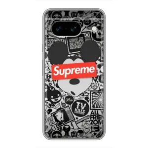 Чехол с рисунком «Supreme Маус» для Google Pixel 8