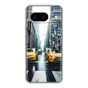 Силиконовый бампер (Работники) на Google Pixel 8 (Такси)