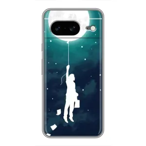 Чохол (ТПУ) з планетами на Google Pixel 8 (To The moon)
