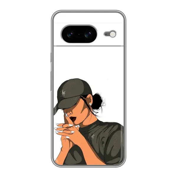 Чехол с рисунком «В зеленом» для Google Pixel 8 Чехол с рисунком «В зеленом» для Google Pixel 8