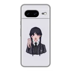 Чехлы с принтом Уэнсдей на Google Pixel 8 (Вещь Венсдей)