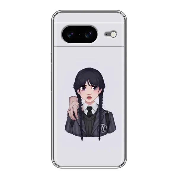 Чехол с рисунком «Вещь Венсдей» для Google Pixel 8 Чехол с рисунком «Вещь Венсдей» для Google Pixel 8