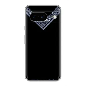 Силиконовый Чехол на Google Pixel 8 (Воротник вышиванки)