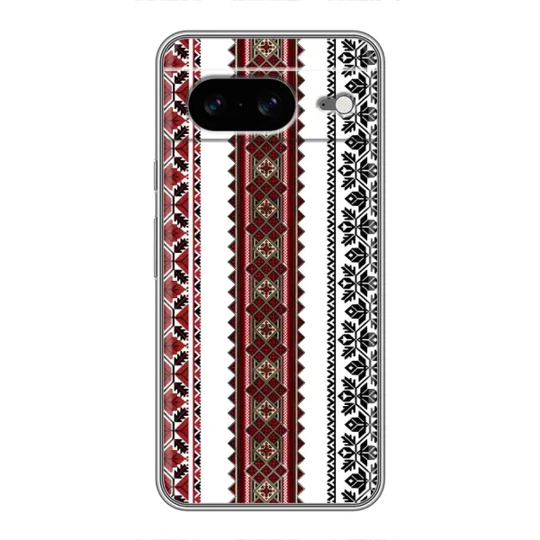 Чехол с рисунком «Вышиваночки» для Google Pixel 8