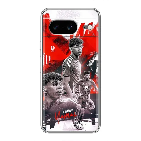 Чехол с рисунком «Ямаль 19» для Google Pixel 8 Чехол с рисунком «Ямаль 19» для Google Pixel 8