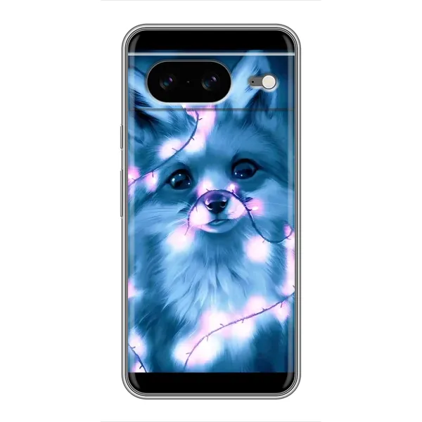 Чехол с рисунком «Яркая Лиса» для Google Pixel 8 Чехол с рисунком «Яркая Лиса» для Google Pixel 8