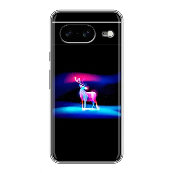Чехол с рисунком «Яркий олень» для Google Pixel 8