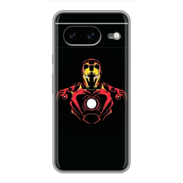 Чехол с рисунком «Железный человек» для Google Pixel 8 Чехол с рисунком «Железный человек» для Google Pixel 8