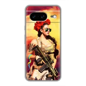 ЗСУ Чехлы (TPU) для Google Pixel 8 (Женщина солдат)