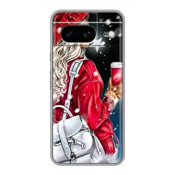 Чехол с рисунком «Зима пришла» для Google Pixel 8