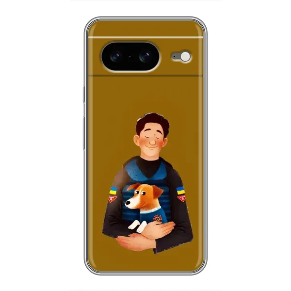 Чехол с рисунком «ЗСУ Патрон» для Google Pixel 8