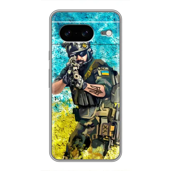 Чохол з малюнком «ЗСУ ВОЇН» для Google Pixel 8 Чохол з малюнком «ЗСУ ВОЇН» для Google Pixel 8