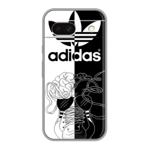 Чехол в стиле "Адидас" для Гугл Пиксель 8А (Adidas шнурки)