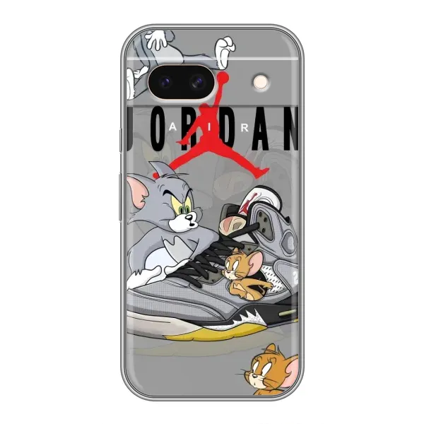 Чохол з малюнком «Air Jordan» для Google Pixel 8A Чохол з малюнком «Air Jordan» для Google Pixel 8A