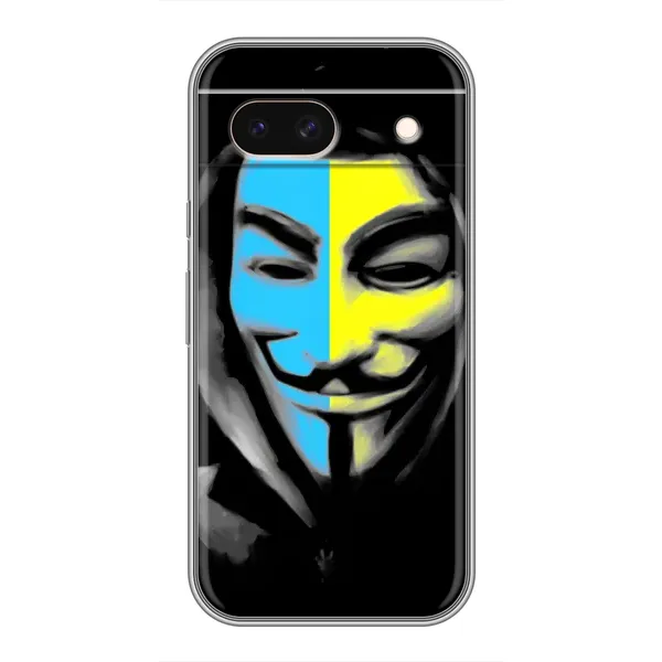 Чехол с рисунком «Анонимус патриот» для Google Pixel 8A Чехол с рисунком «Анонимус патриот» для Google Pixel 8A
