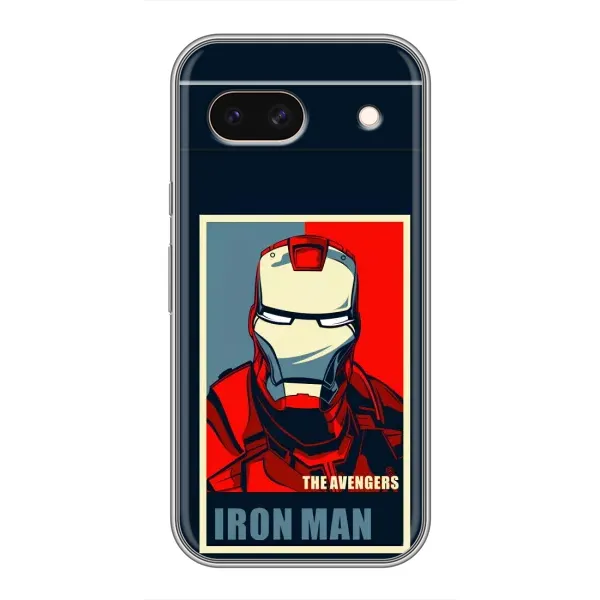 Чехол с рисунком «Art Iron man» для Google Pixel 8A Чехол с рисунком «Art Iron man» для Google Pixel 8A